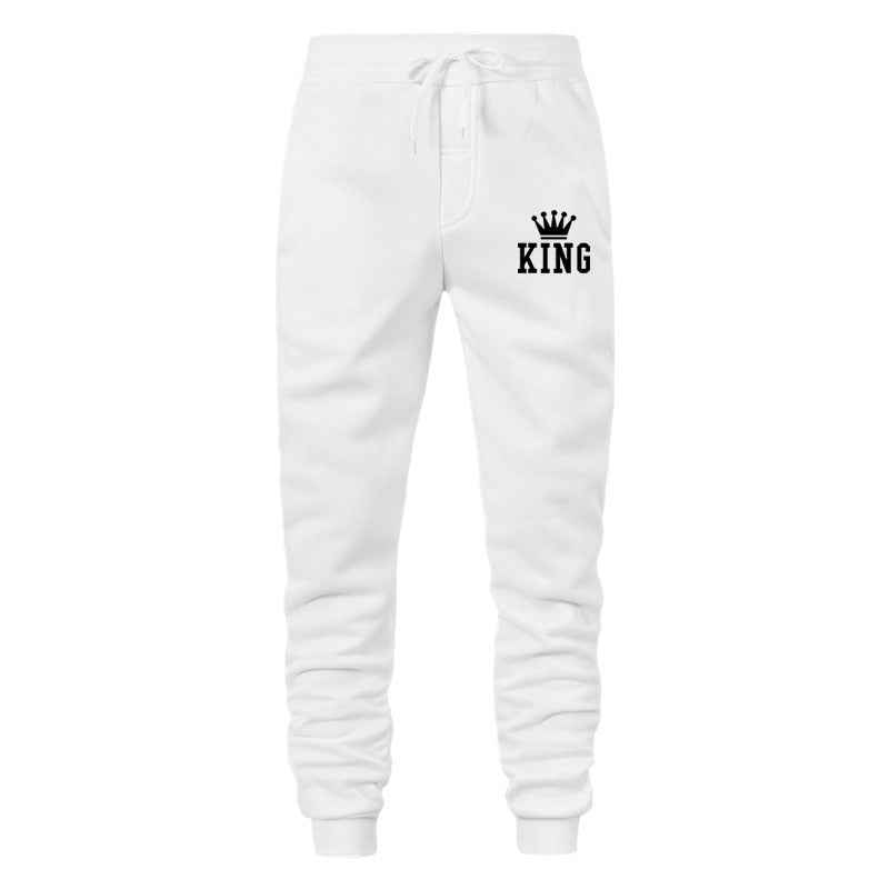 König Trainingsanzug Männer Sets Winter Hoodies Hosen 2 Stück Laufende Hoodies Männer Herbst Sweatshirt Sport Jogger Jogginghose Anzug Männlichen