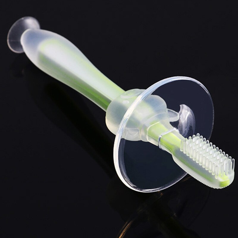 1PC Kinder Weiche Silikon Ausbildung Zahnbürste