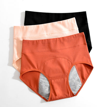 Höschen für Menstruation Baumwolle Menstruations Höschen Hohe Taille Zeitraum Unterwäsche Culotte Menstruelle Leck Beweis Bragas Menstruales