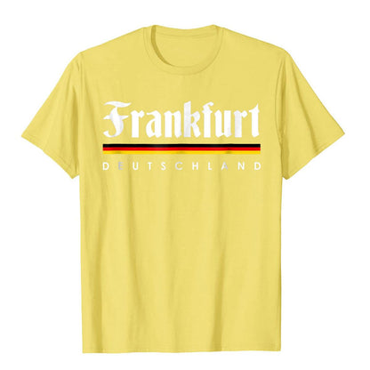 Frankfurt Deutschland Hemd Lustiges Hemd Souvenir Geschenk