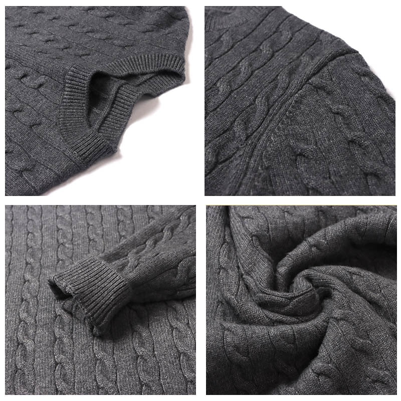 Marke Pullover Männer Streetwear Fashion Strickwaren Jumper Oansatz