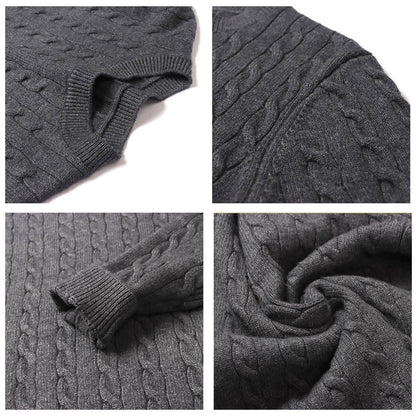 Marke Pullover Männer Streetwear Fashion Strickwaren Jumper Oansatz