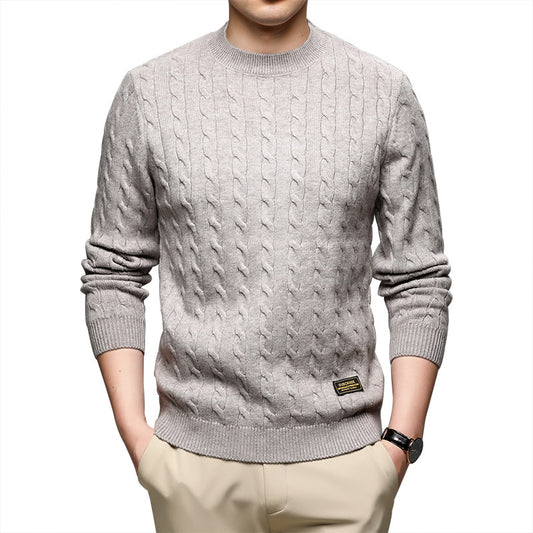 Marke Pullover Männer Streetwear Fashion Strickwaren Jumper Oansatz