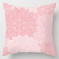 Pink Feather Pillowcase Decorative Sofa Pillow Case Bed Cushion Cover Home Decor Car Cushion Cover Cute Pillow Case 45*45cm