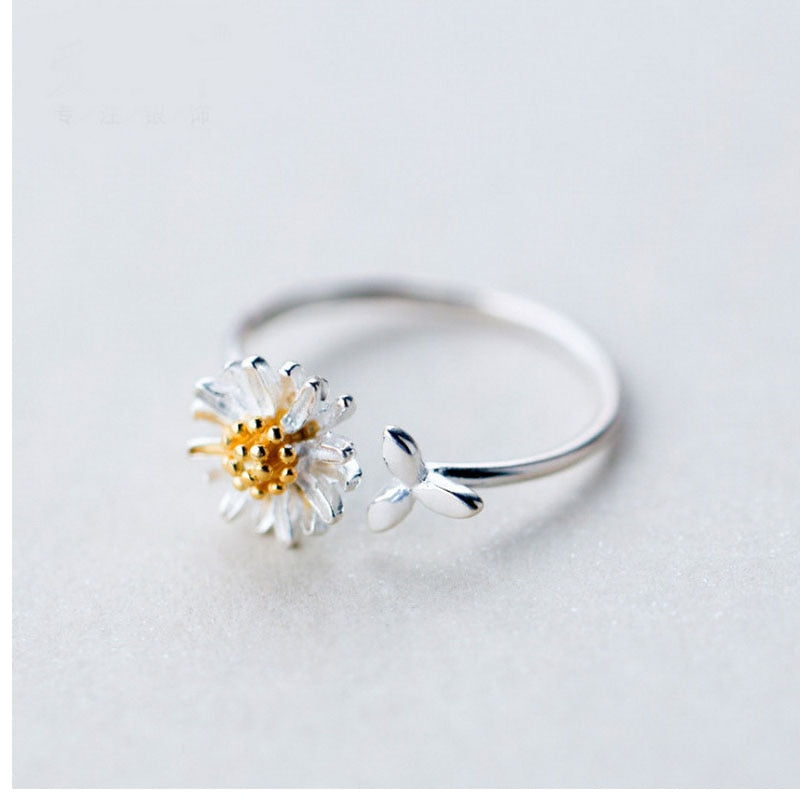 Vintage Daisy Blume Ringe