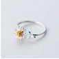 Vintage Daisy Blume Ringe