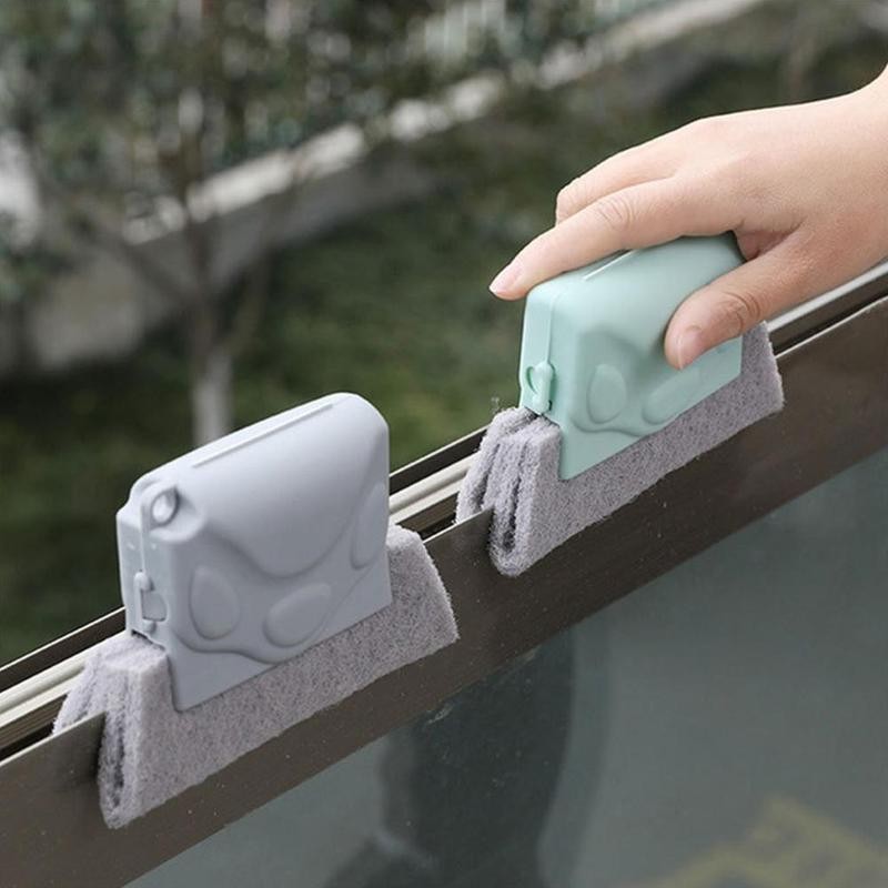 creative window groove cleaning cloth window