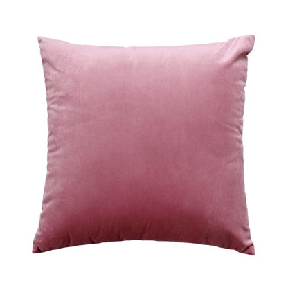 Cushion Soft Velvet Pillow Covers Home Decor for Sofa Seat Chair Car Pillowcase Pink Beige Cushion Covers