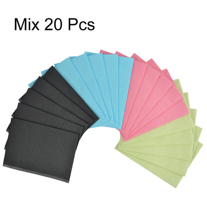 Foldable Nail Polish Disposable Hand Pillow Holder Tablecloth Lint Paper Pad Nails Art Cleaning Hand Mat Napkin Manicure Tools