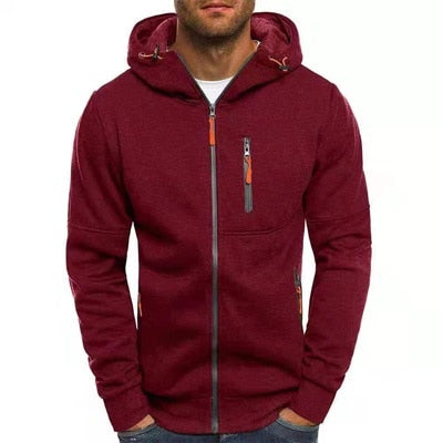 Mens Hoodies Beiläufige Mit Kapuze Mantel