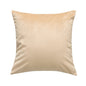 Cushion Soft Velvet Pillow Covers Home Decor for Sofa Seat Chair Car Pillowcase Pink Beige Cushion Covers