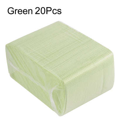 Foldable Nail Polish Disposable Hand Pillow Holder Tablecloth Lint Paper Pad Nails Art Cleaning Hand Mat Napkin Manicure Tools