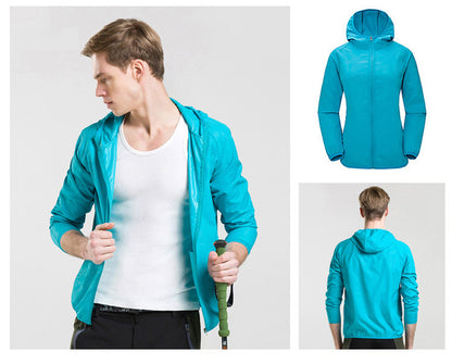 Unisex Wasserdichte Outdoor-Sport Jacke Männer Frauen Wandern