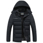 Dicke Warme Winter Parka Männer Fleece Mit Kapuze Männer Winter Jacke Mantel Military