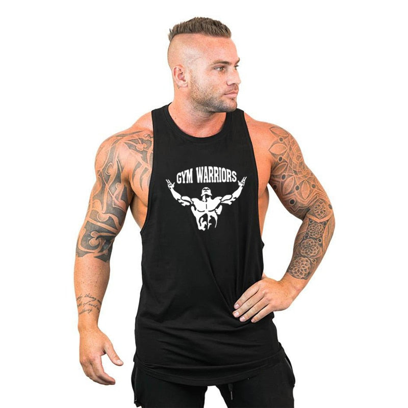 Marke Gym Kleidung Mens Bodybuilding Mit Kapuze Tank Top