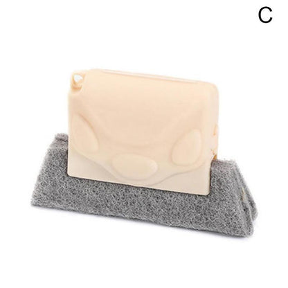 creative window groove cleaning cloth window