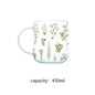 Kreative Cartoon Blume Kaffee Becher Hause Büro Glas Wasser Tasse Handgriff Milch Frühstück Drink Cup DROPSHIPPING