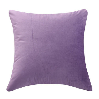 Cushion Soft Velvet Pillow Covers Home Decor for Sofa Seat Chair Car Pillowcase Pink Beige Cushion Covers