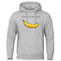 Dolce & Banana Druck männer Sweatshirt Mode Beiläufige Hoodies Herbst Lose Pullover Tops Tasche