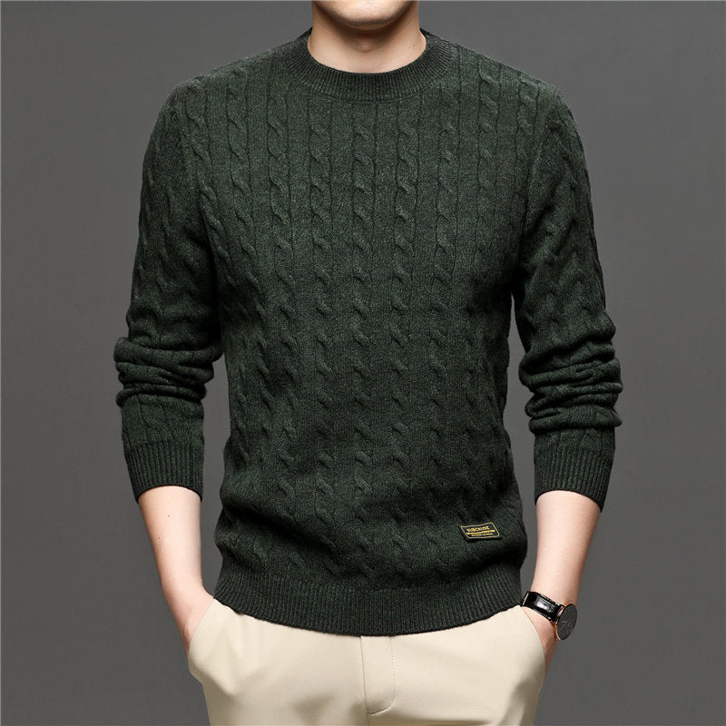 Marke Pullover Männer Streetwear Fashion Strickwaren Jumper Oansatz