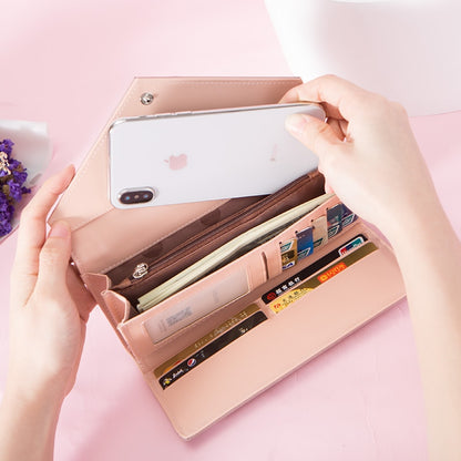 Geometrische Umschlag Brieftasche Frauen Marke Designer