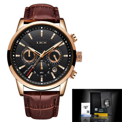 Neue LIGE herren Uhren Top Brand Luxus