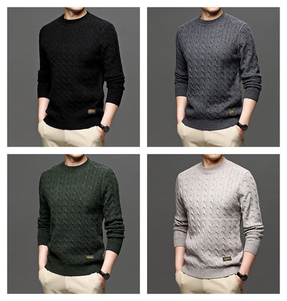 Marke Pullover Männer Streetwear Fashion Strickwaren Jumper Oansatz