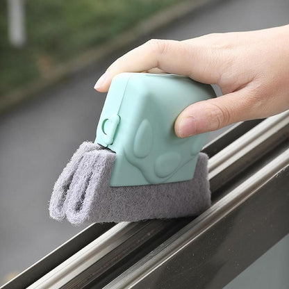 creative window groove cleaning cloth window