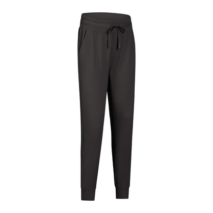 Nackt Fühlen Stoff Workout Sport Jogger Hosen Frauen Taille