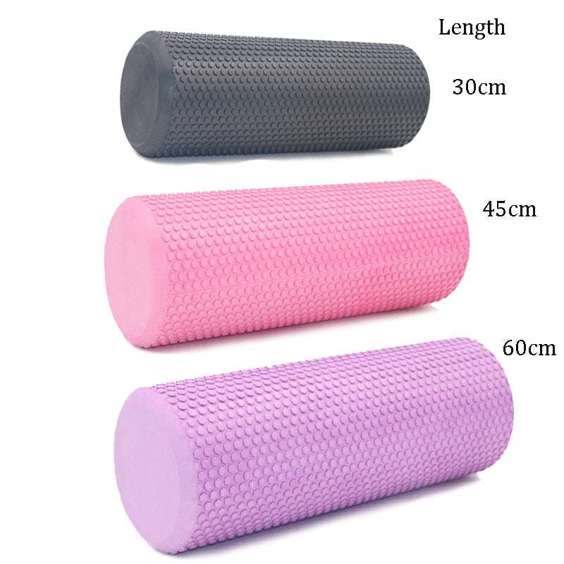 30/45cm Yoga Foam Roller Block Pilatus Foam Roller EVA Muscle