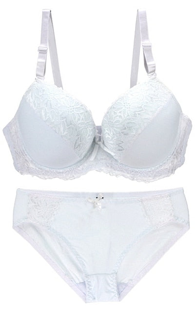 Dame Spitze Push-Up Bh Sets 38/85 40/90 42/95 D DD E Tasse Unterwäsche Höschen Frauen Sexy Dessous Weibliche