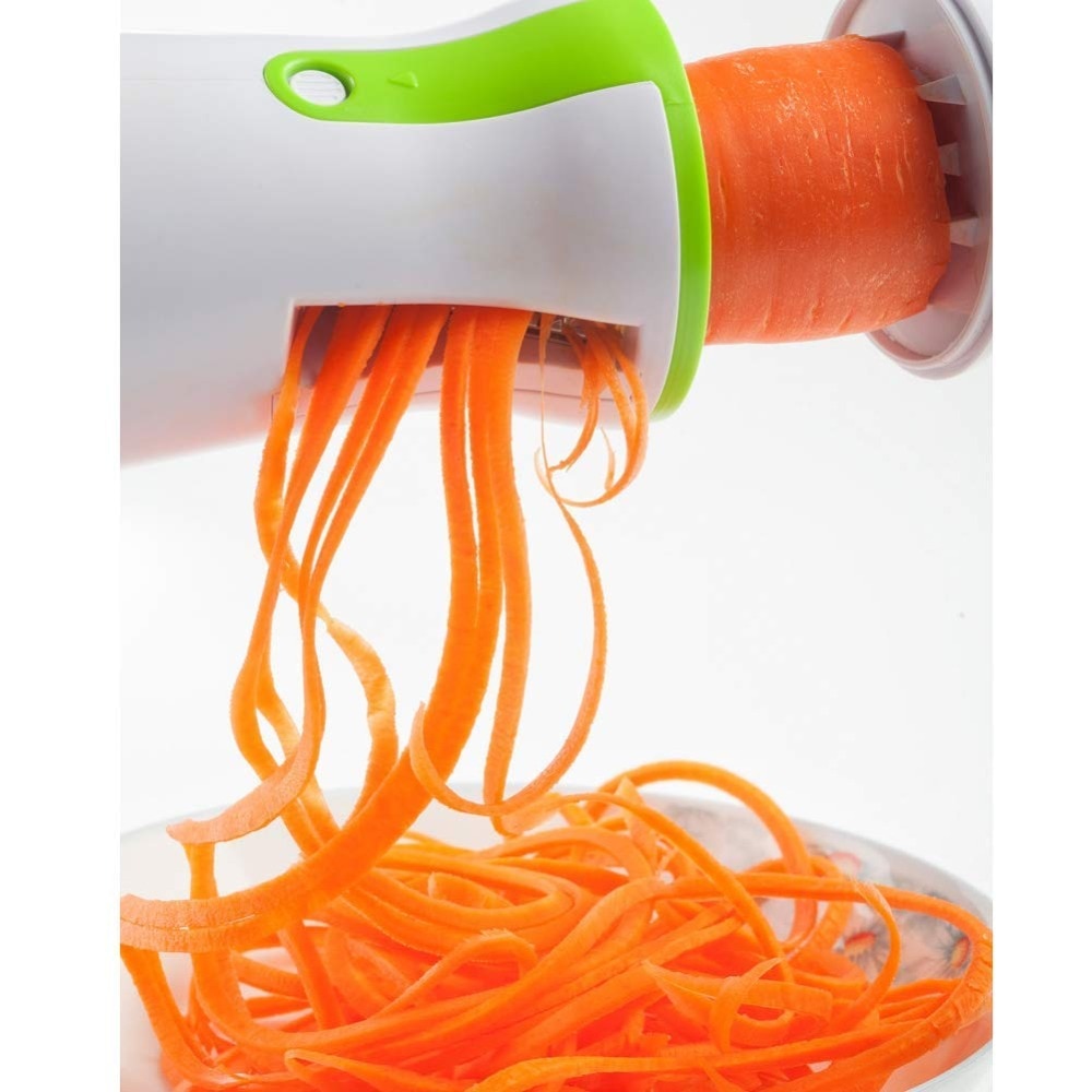 Tragbare Spiralizer Gemüse Slicer Handheld Spiralizer Schäler Edelstahl