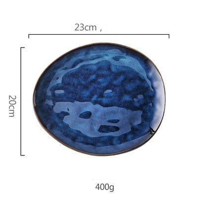 One person european-style creative western breakfast tableware set household ceramic plate milk cup oatmeal shots