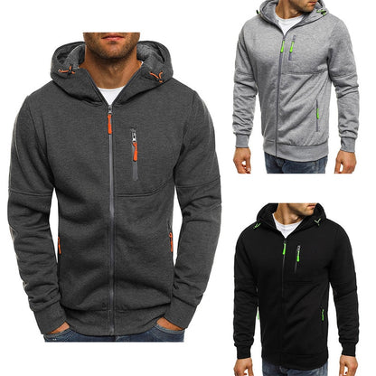 Mens Hoodies Beiläufige Mit Kapuze Mantel