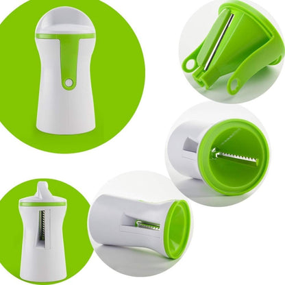 Tragbare Spiralizer Gemüse Slicer Handheld Spiralizer Schäler Edelstahl