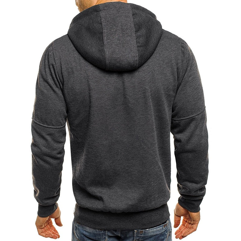 Mens Hoodies Beiläufige Mit Kapuze Mantel