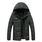 Dicke Warme Winter Parka Männer Fleece Mit Kapuze Männer Winter Jacke Mantel Military