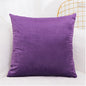 Cushion Soft Velvet Pillow Covers Home Decor for Sofa Seat Chair Car Pillowcase Pink Beige Cushion Covers