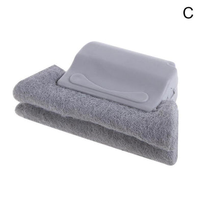 creative window groove cleaning cloth window