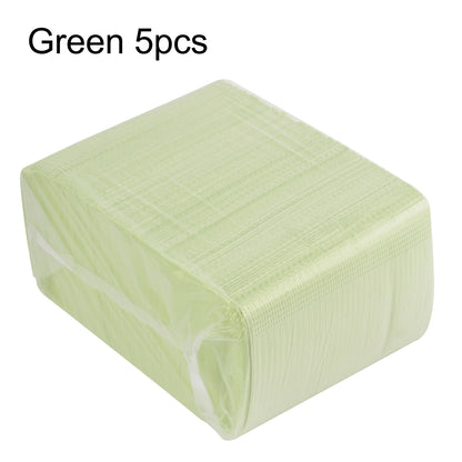 Foldable Nail Polish Disposable Hand Pillow Holder Tablecloth Lint Paper Pad Nails Art Cleaning Hand Mat Napkin Manicure Tools