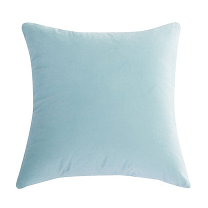 Cushion Soft Velvet Pillow Covers Home Decor for Sofa Seat Chair Car Pillowcase Pink Beige Cushion Covers