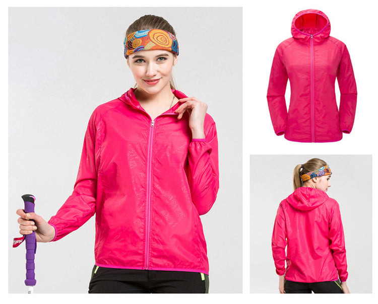 Unisex Wasserdichte Outdoor-Sport Jacke Männer Frauen Wandern