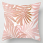 Pink Feather Pillowcase Decorative Sofa Pillow Case Bed Cushion Cover Home Decor Car Cushion Cover Cute Pillow Case 45*45cm