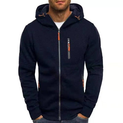 Mens Hoodies Beiläufige Mit Kapuze Mantel