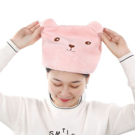 Mikrofaser Haar Handtücher Wrap für Frauen Lockiges Haar Spa Turban Schnelle Haar Trocknen Handtuch Bad Dusche Cap Schnell Trockenen Handtuch für Kopf