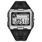 Big Numbers Full Size Digital Watch Easy to Read 5ATM Water Resistant