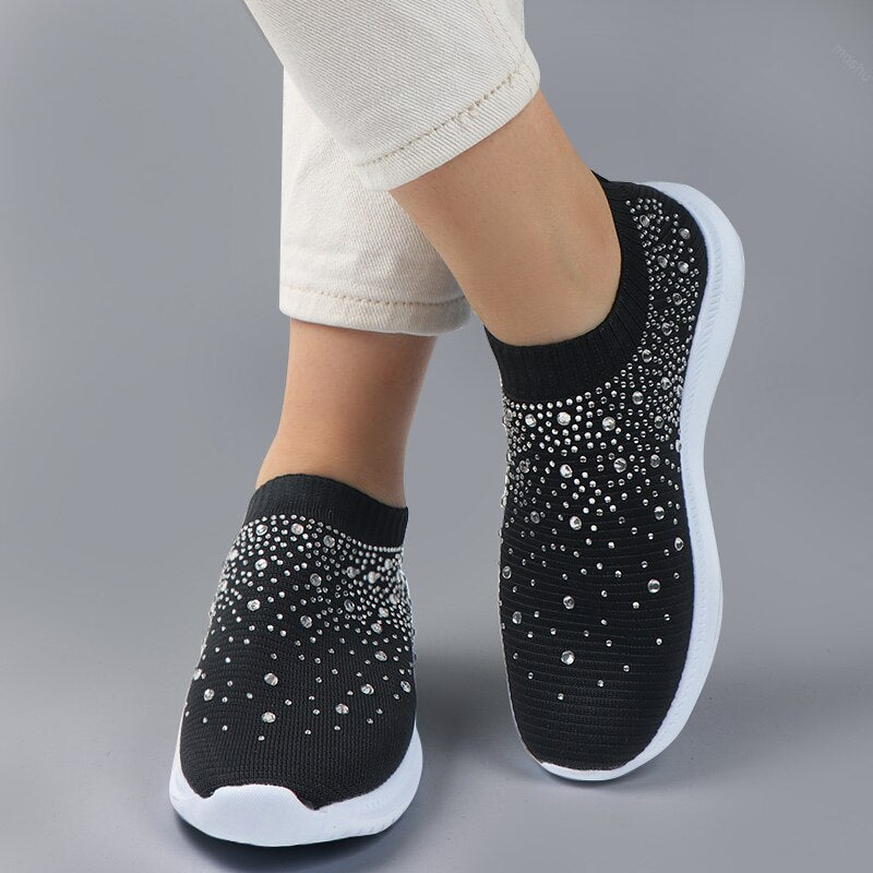 Mode Turnschuhe Frauen Sommer Sneaker Femme Komfort Socken Schuhe