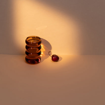 Kreative Glas Tasse Wärme-beständig Tumbler Drink Tee Saft Milch Kaffee Becher Hause Wasser Gläser Ripple Becher 250ml