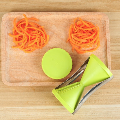 Tragbare Spiralizer Gemüse Slicer Handheld Spiralizer Schäler Edelstahl
