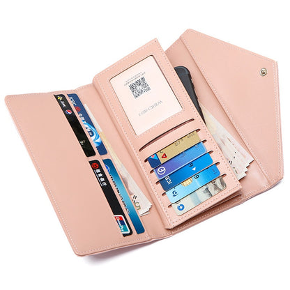 Geometrische Umschlag Brieftasche Frauen Marke Designer